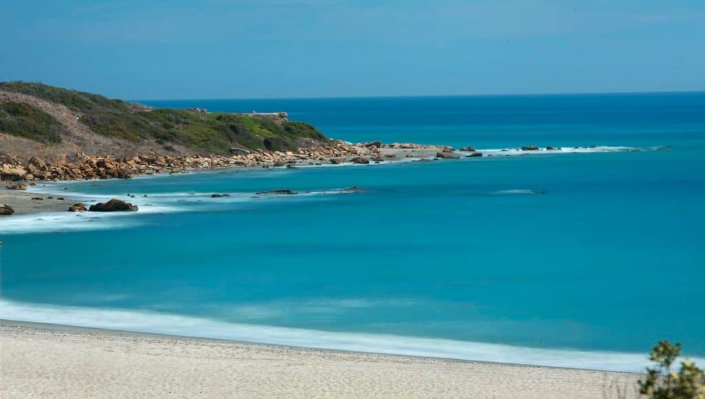 Blue flag beaches of La Alcaidesa urbanization 