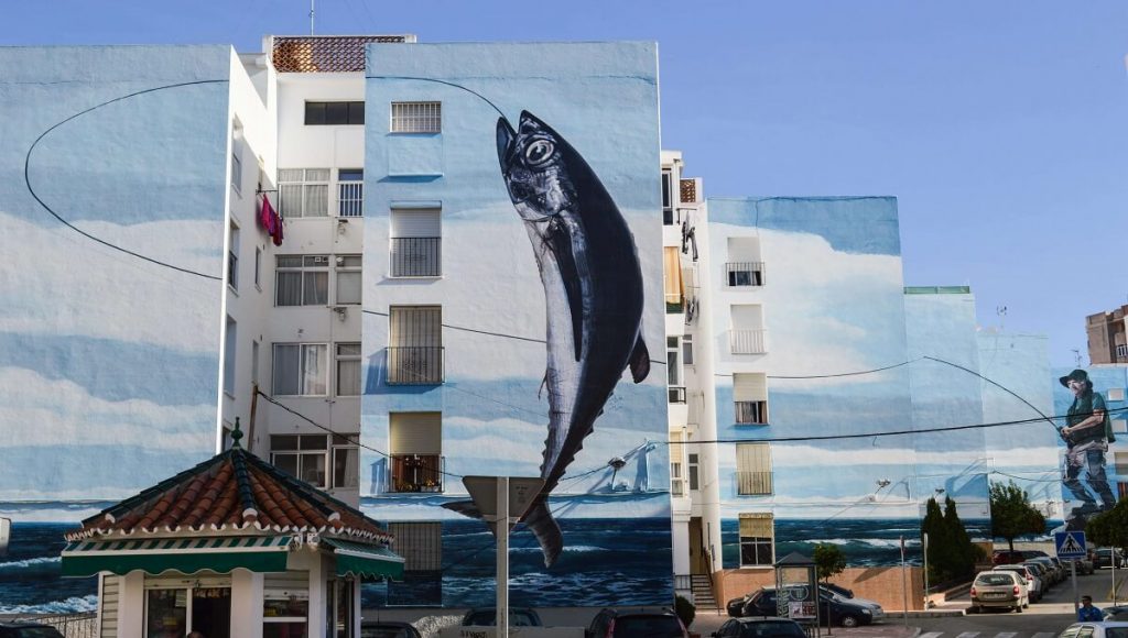 Route of Murals - Wall art on the streets of Estepona is a popular tourist sight 