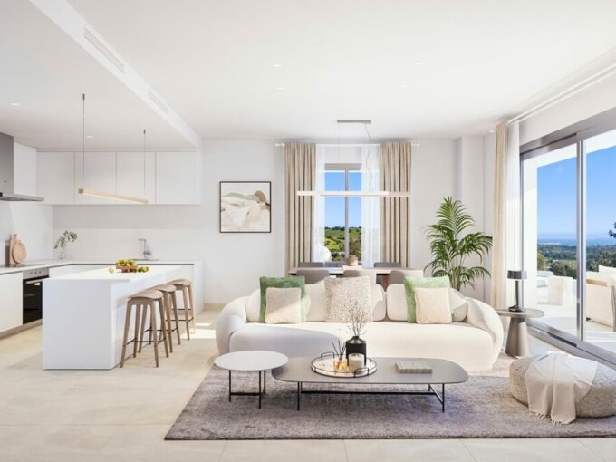Birdie Hills Estepona - Frontline golf apartments in Estepona