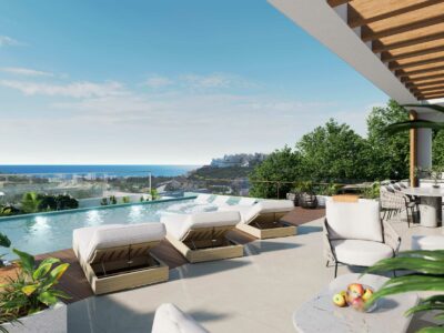 Luxury villa sea views Majestic Casares Costa