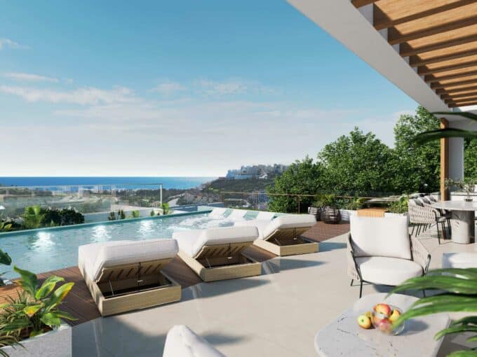 Luxury villa sea views Majestic Casares Costa