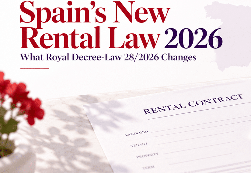Spain’s New Rental Law 2026